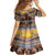 Kentucky Hosts Horse Races Watercolor Kid Short Sleeve Dress - Wonder Print Shop