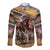 Kentucky Hosts Horse Races Watercolor Long Sleeve Button Shirt - Wonder Print Shop