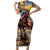 Kentucky Hosts Horse Races Watercolor Short Sleeve Bodycon Dress - Wonder Print Shop