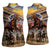 Kentucky Hosts Horse Races Watercolor Women Sleeveless Polo Shirt - Wonder Print Shop