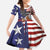 Kentucky Horses Racing Family Matching Short Sleeve Bodycon Dress and Hawaiian Shirt Roses Road with US Flag Style