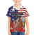 Kentucky Horses Racing Hawaiian Shirt Roses Road with US Flag Style