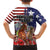 Kentucky Horses Racing Hawaiian Shirt Roses Road with US Flag Style