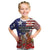 Kentucky Horses Racing Kid T Shirt Roses Road with US Flag Style