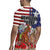 Kentucky Horses Racing Rugby Jersey Roses Road with US Flag Style