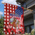 Kentucky Horses Racing Garden Flag US Flag Grunge and Diamond Pattern Red Color