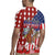 Kentucky Horses Racing Rugby Jersey US Flag Grunge and Diamond Pattern Red Color