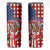 Kentucky Horses Racing Skinny Tumbler US Flag Grunge and Diamond Pattern Red Color