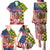 Kentucky Horses Racing Family Matching Puletasi and Hawaiian Shirt US Flag Grunge and Check Pattern Green Color