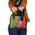Kentucky Horses Racing Shoulder Handbag US Flag Grunge and Check Pattern Green Color
