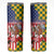 Kentucky Horses Racing Skinny Tumbler US Flag Grunge and Check Pattern Green Color