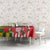 Kentucky Horses Racing Tablecloth US Flag Grunge and Check Pattern Green Color