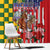 Kentucky Horses Racing Window Curtain US Flag Grunge and Check Pattern Green Color