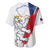 Czechia Independence Day Baseball Jersey National Flag Brush Style and Bohemia Lion