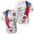 Czechia Independence Day Baseball Jersey National Flag Brush Style and Bohemia Lion