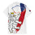 Czechia Independence Day Family Matching Mermaid Dress and Hawaiian Shirt National Flag Brush Style and Bohemia Lion
