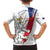 Czechia Independence Day Family Matching Short Sleeve Bodycon Dress and Hawaiian Shirt National Flag Brush Style and Bohemia Lion