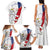 Czechia Independence Day Family Matching Tank Maxi Dress and Hawaiian Shirt National Flag Brush Style and Bohemia Lion
