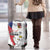 Czechia Independence Day Luggage Cover National Flag Brush Style and Bohemia Lion