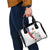 Czechia Independence Day Shoulder Handbag National Flag Brush Style and Bohemia Lion
