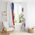 Czechia Independence Day Window Curtain National Flag Brush Style and Bohemia Lion