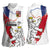 Czechia Independence Day Women Sleeveless Polo Shirt National Flag Brush Style and Bohemia Lion