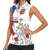 Czechia Independence Day Women Sleeveless Polo Shirt National Flag Brush Style and Bohemia Lion