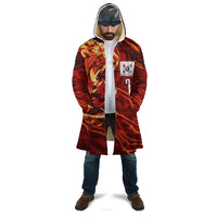 South Korea National Football Custom Cloak Tigers of Asia Fierce Abstract Flame-Inspired