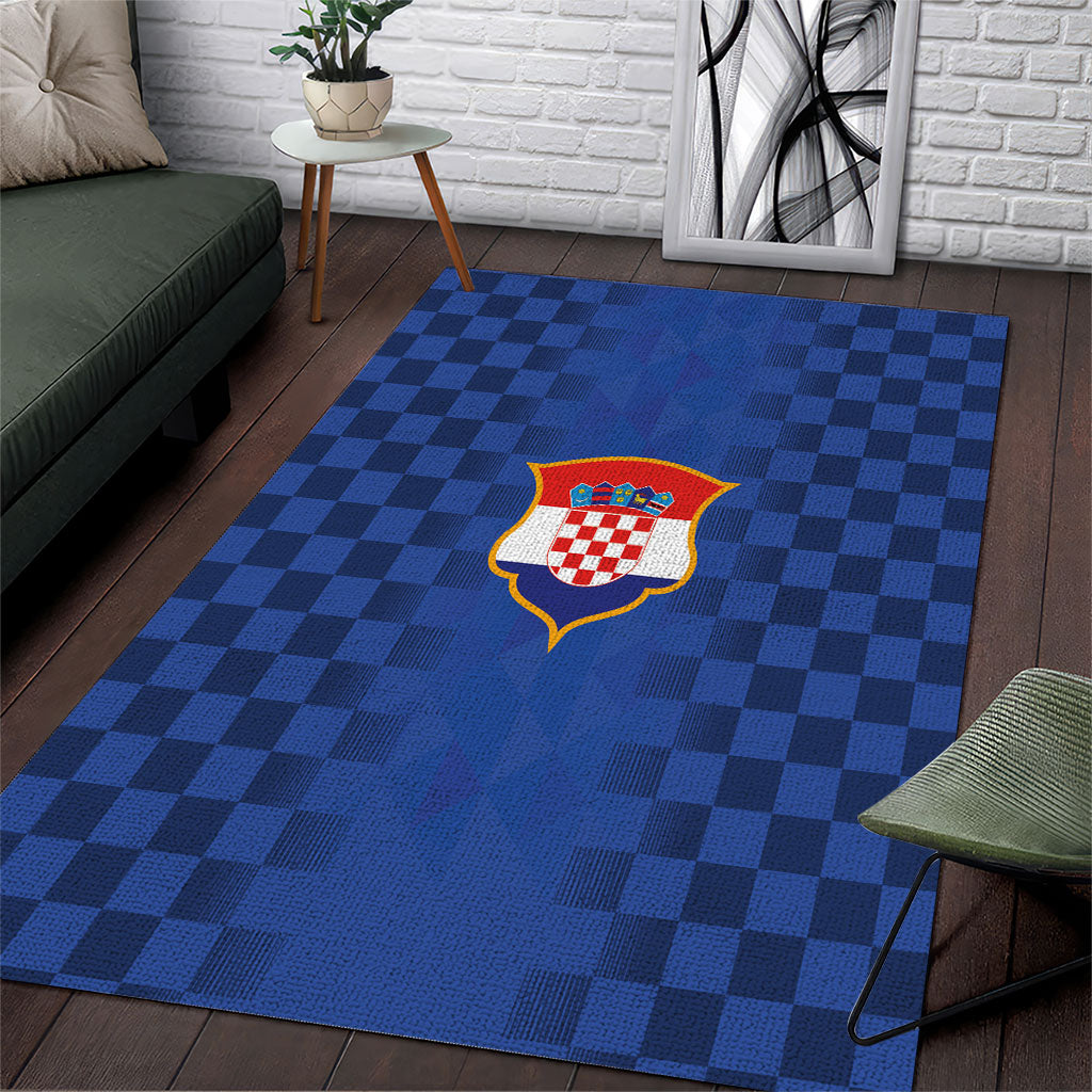 Croatia Football Area Rug Vatreni Glory 2026 Away Colors