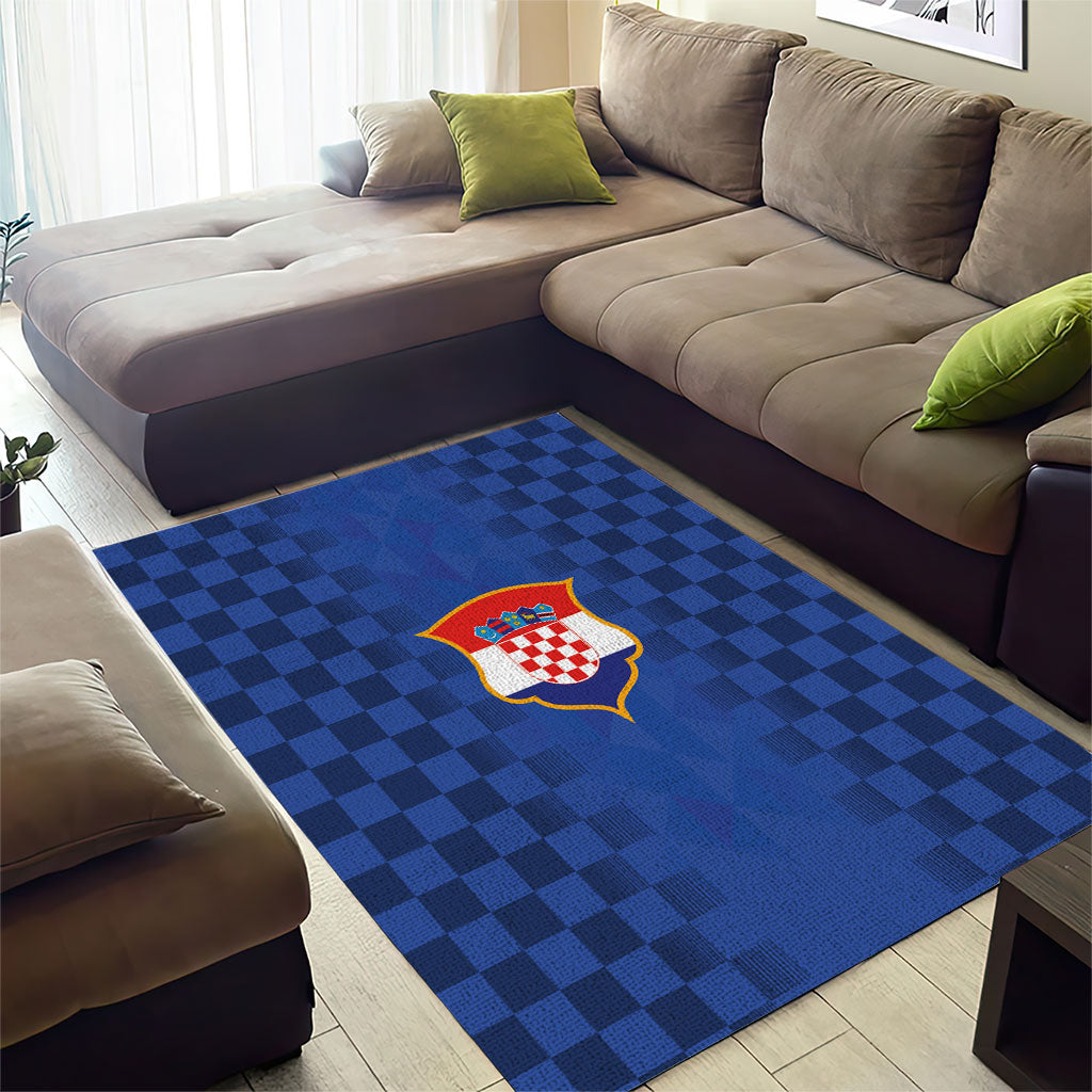 Croatia Football Area Rug Vatreni Glory 2026 Away Colors