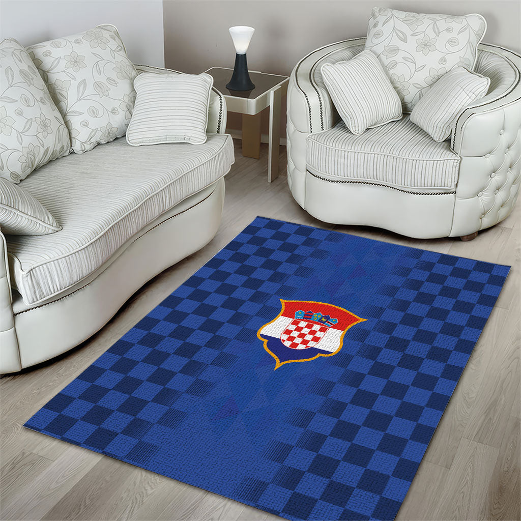 Croatia Football Area Rug Vatreni Glory 2026 Away Colors