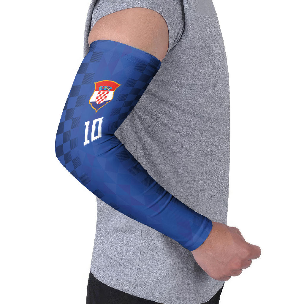 Croatia Football Custom Arm Sleeves Vatreni Glory 2026 Away Colors