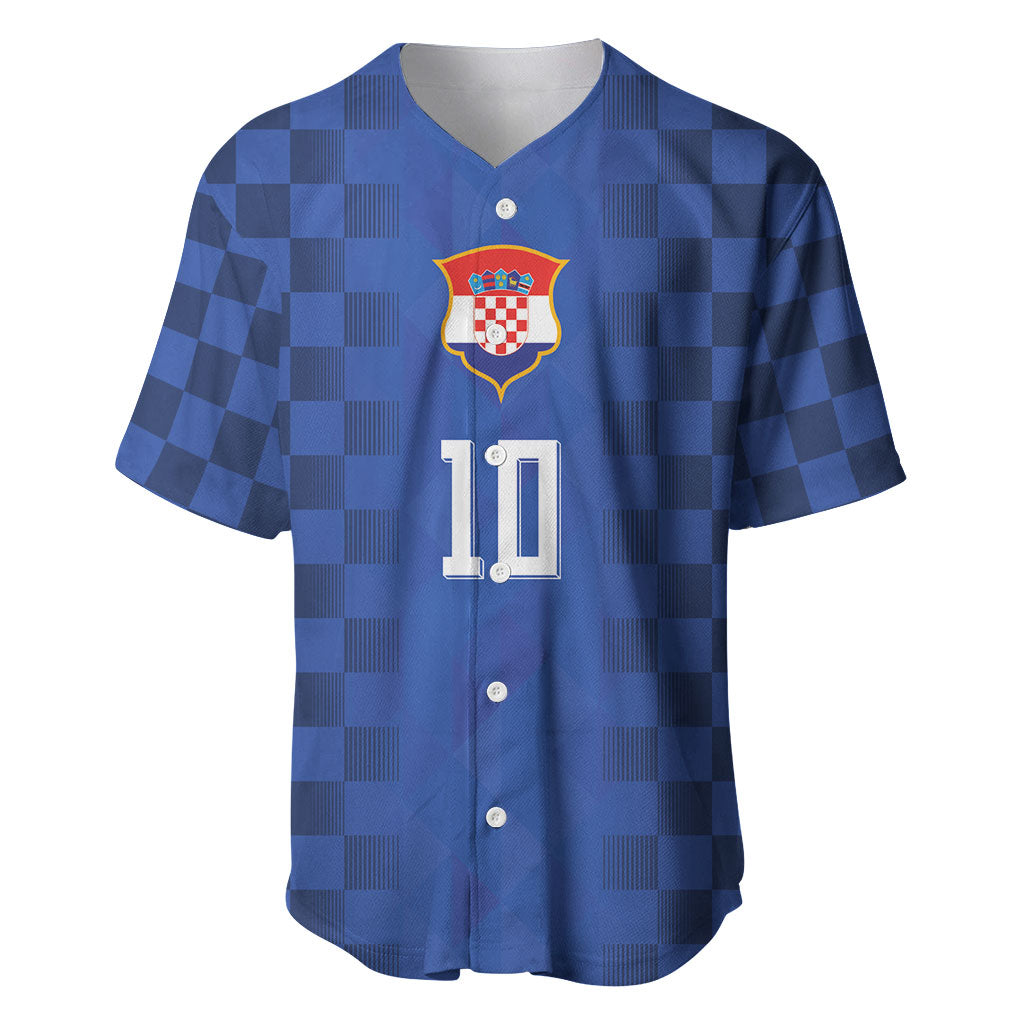 Croatia Football Custom Baseball Jersey Vatreni Glory 2026 Away Colors