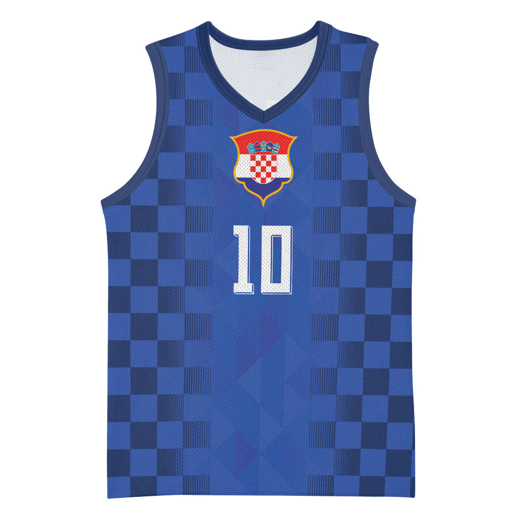 Croatia Football Custom Basketball Jersey Vatreni Glory 2026 Away Colors