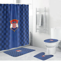 Croatia Football Bathroom Set Vatreni Glory 2026 Away Colors
