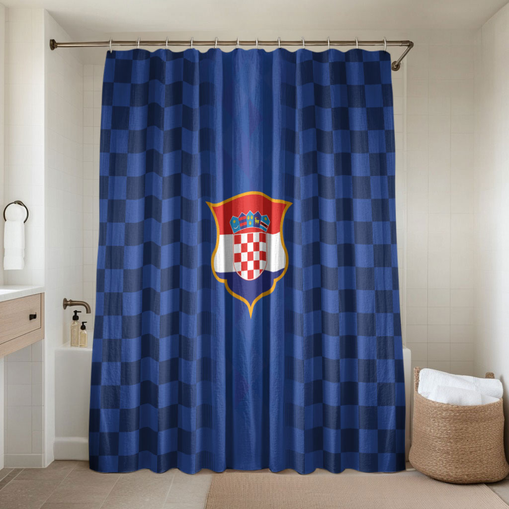 Croatia Football Bathroom Set Vatreni Glory 2026 Away Colors