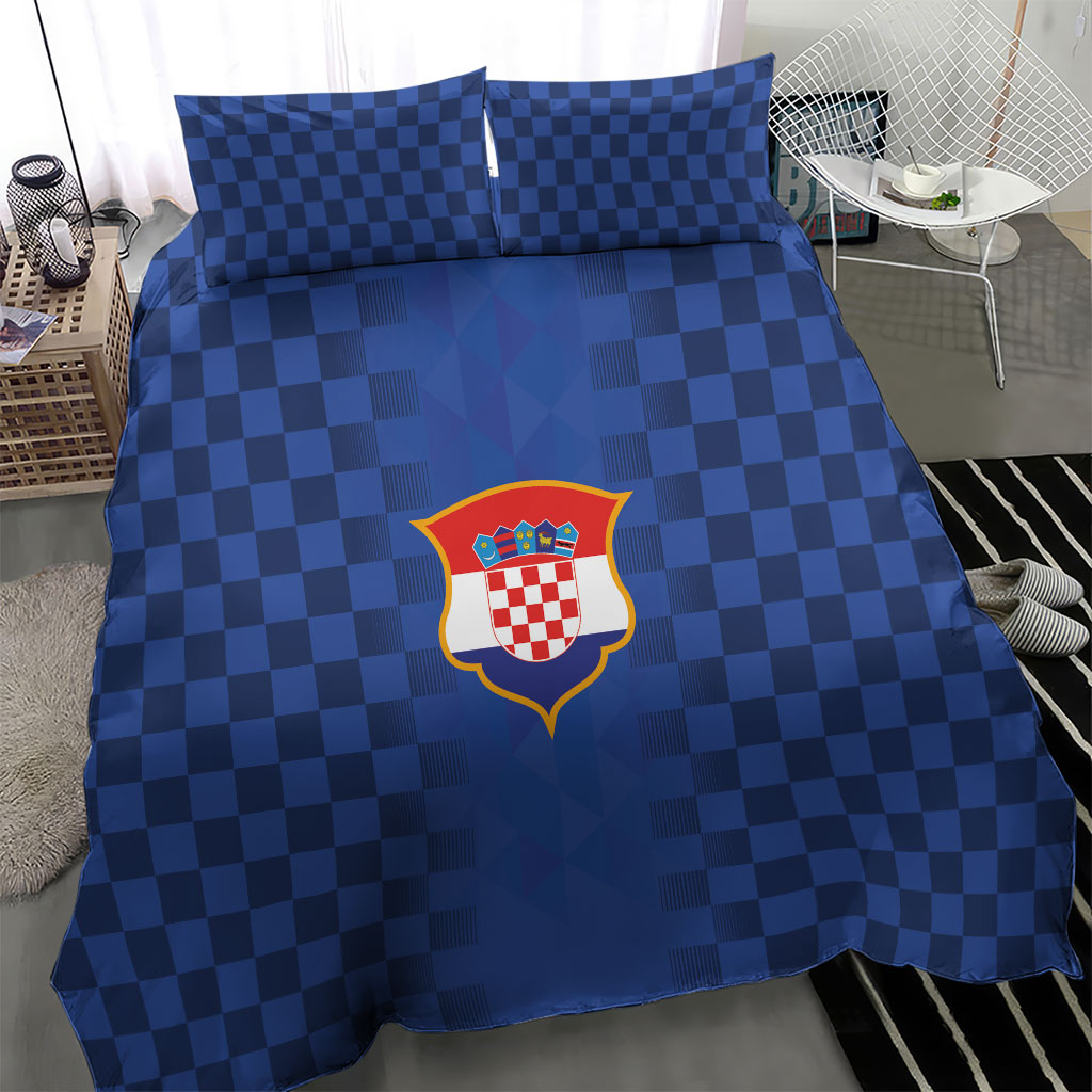 Croatia Football Bedding Set Vatreni Glory 2026 Away Colors