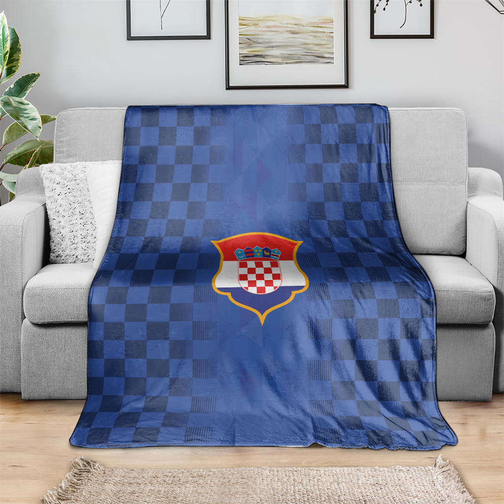 Croatia Football Blanket Vatreni Glory 2026 Away Colors