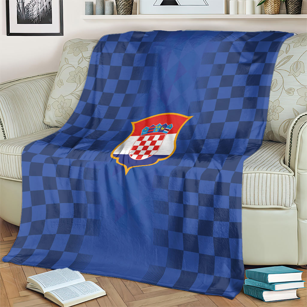 Croatia Football Blanket Vatreni Glory 2026 Away Colors