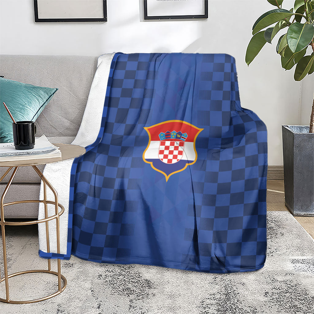 Croatia Football Blanket Vatreni Glory 2026 Away Colors