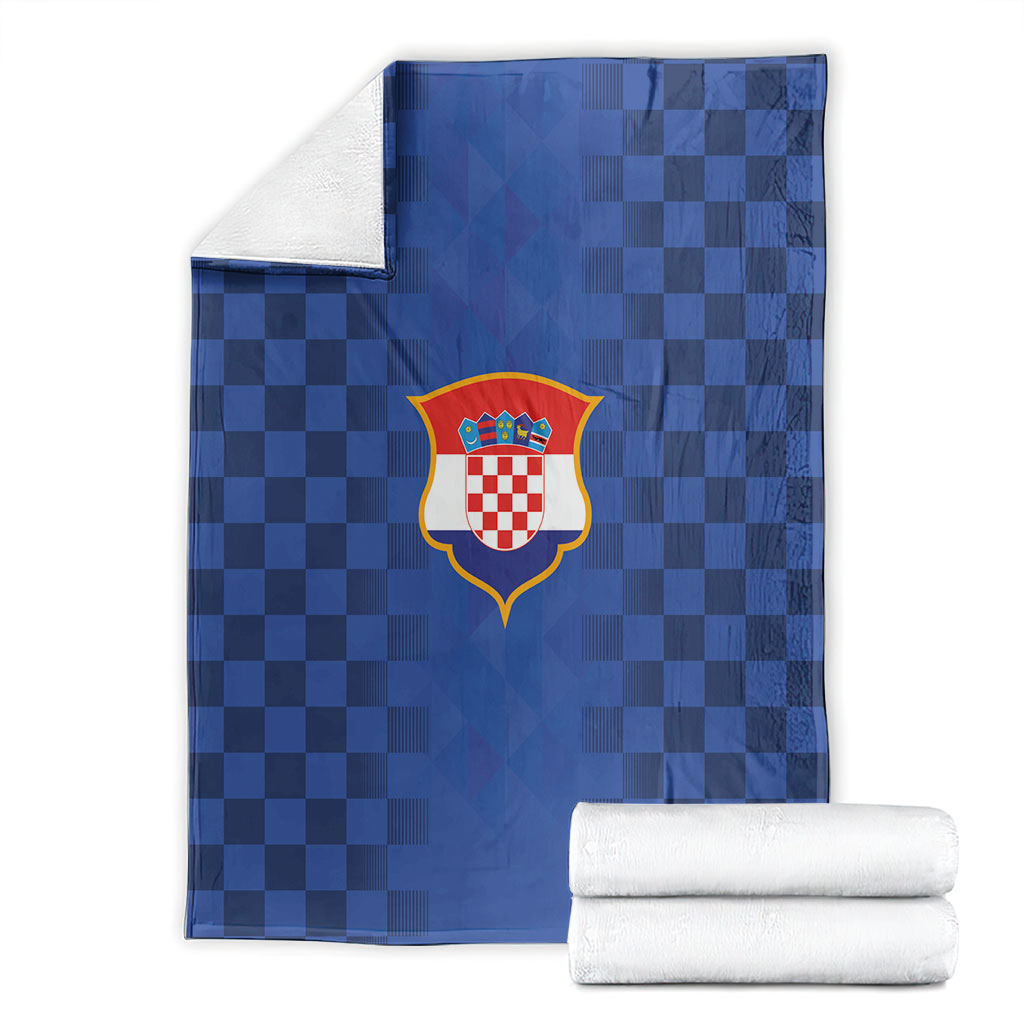 Croatia Football Blanket Vatreni Glory 2026 Away Colors