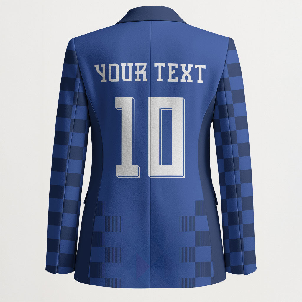 Croatia Football Custom Blazer Vatreni Glory 2026 Away Colors