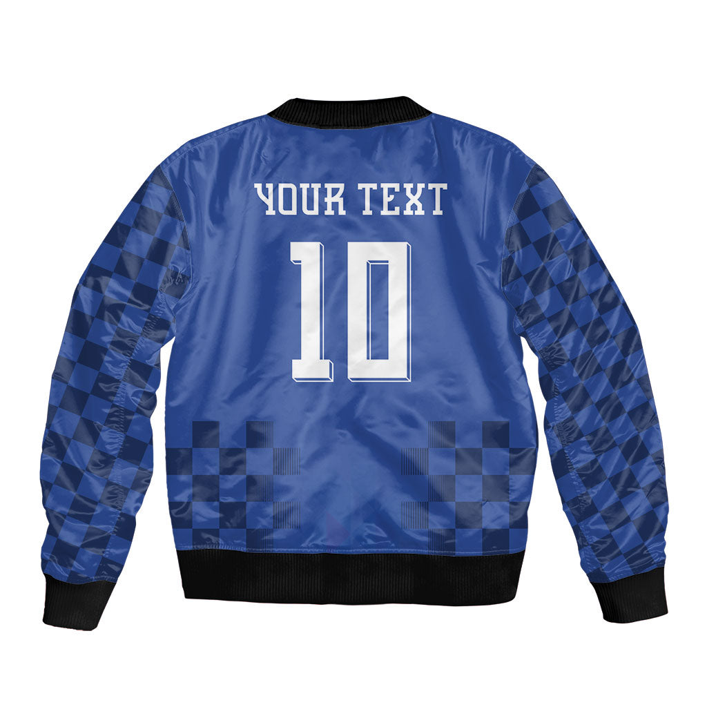 Croatia Football Custom Bomber Jacket Vatreni Glory 2026 Away Colors