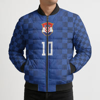 Croatia Football Custom Bomber Puffer Jacket Vatreni Glory 2026 Away Colors