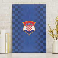 Croatia Football Canvas Wall Art Vatreni Glory 2026 Away Colors