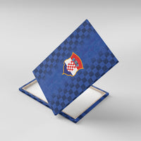 Croatia Football Canvas Wall Art Vatreni Glory 2026 Away Colors