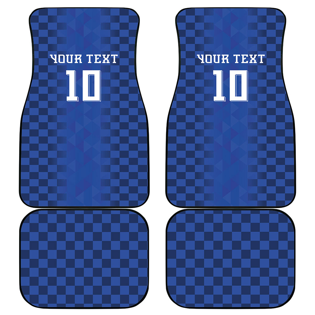 Croatia Football Custom Car Mats Vatreni Glory 2026 Away Colors