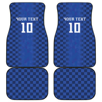 Croatia Football Custom Car Mats Vatreni Glory 2026 Away Colors