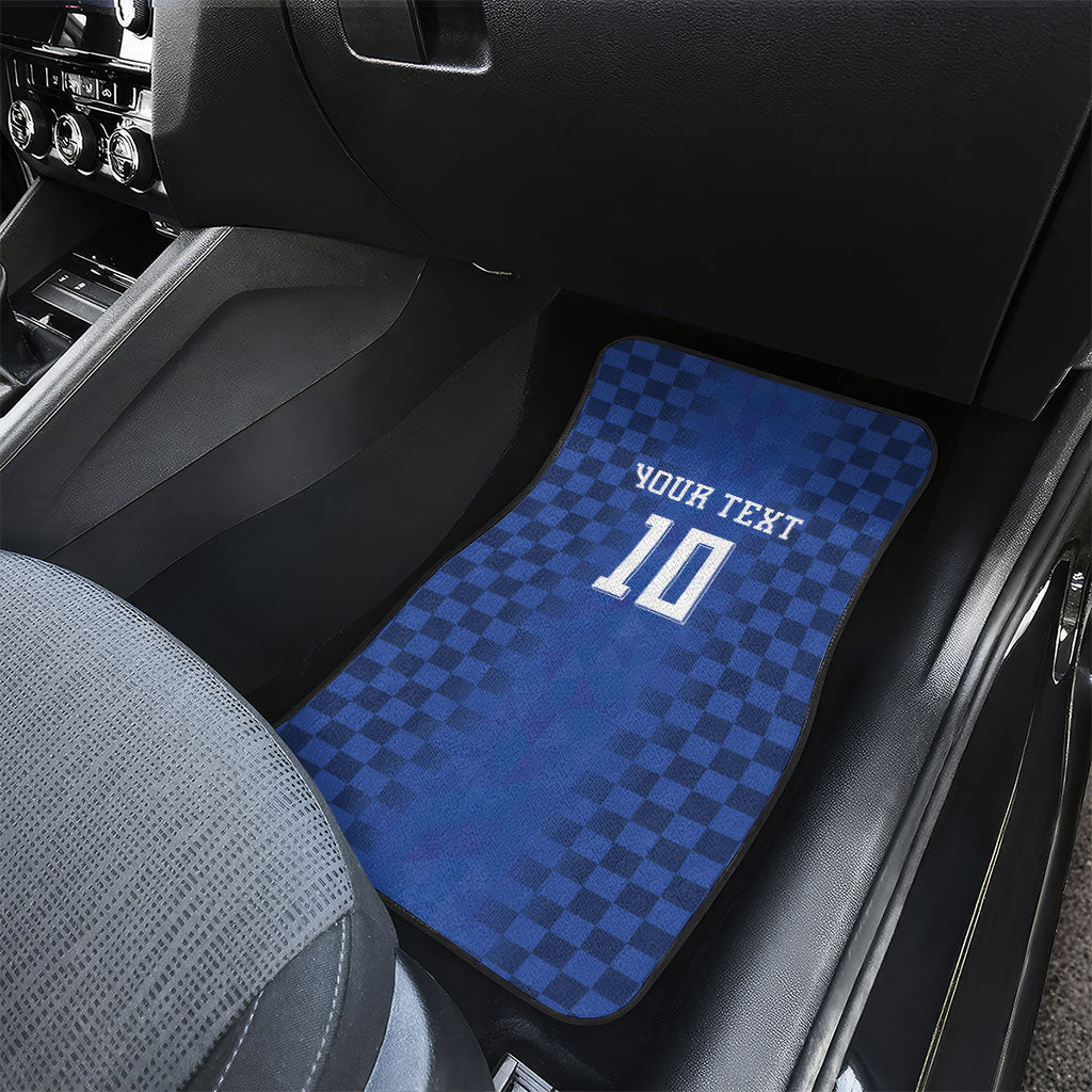 Croatia Football Custom Car Mats Vatreni Glory 2026 Away Colors