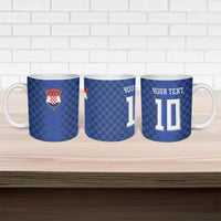 Croatia Football Custom Ceramic Mug Vatreni Glory 2026 Away Colors